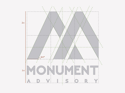Monument Logo Design advisory logo financial service logo logo logo design