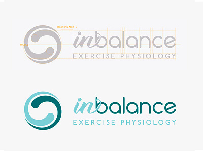 In Balance Exercise Physiology Logo Design