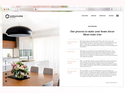 Colour Cube Interiors Process Page