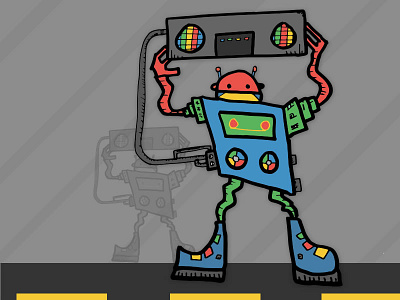 Baxter the Boombox Robot