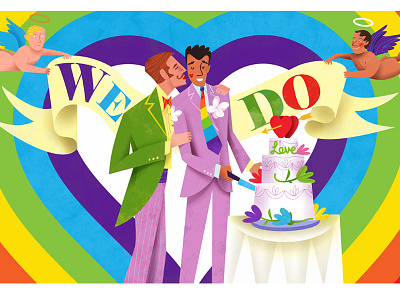 LGBTQ say "We Do!" australia gay lesbian queer rights wedding