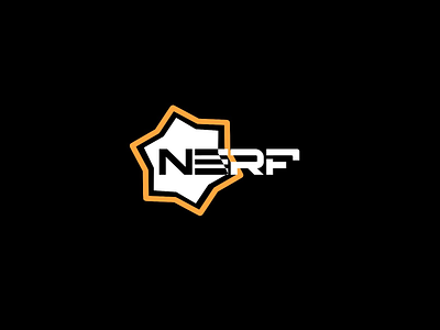 Nerf [Rebrand] branding design graphic design illustration logo nerf rebrand