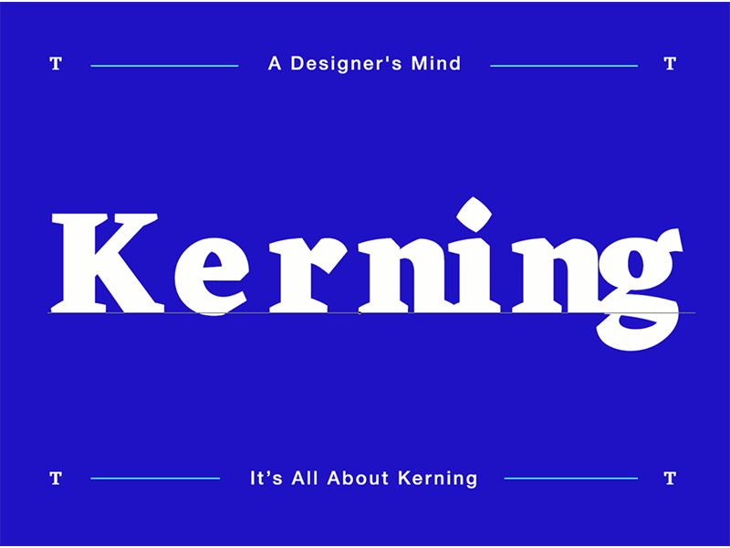 A Typographic Mind design kerning mind typography wix