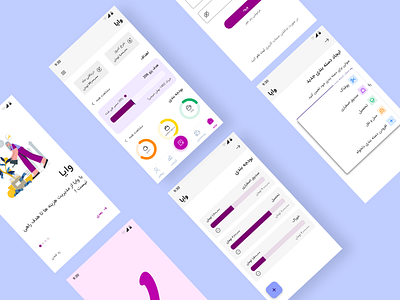 Manage your finances and track your spending all in one place. app branding budget design finance app interface design manage money material design mobile save money ui ux