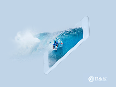 Mobile Surf at Tahiti billabong digitaldesign ios iphone7 julian mobile perspective surf tahiti waves wsl