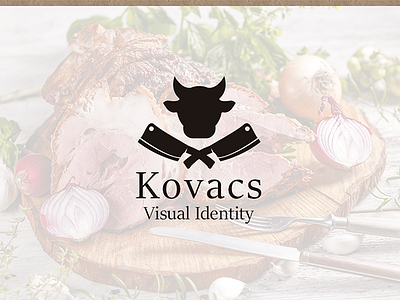 Kovacs Butchery & Fine Meats branding food identity logo product web