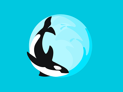 Orca App Icon appicon iconography illustration orca ui ux