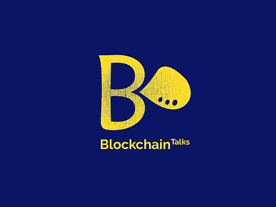 Blockchain Talks blockchain branding events identity logo