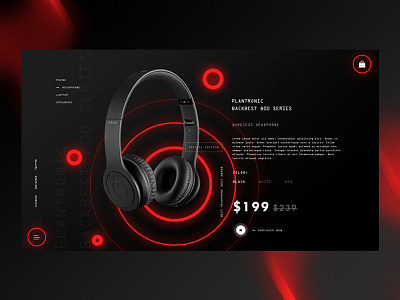 Headphone order concept