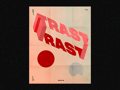 Trash art black concept dot gradient illustration poster poster a day texture vietnam visual