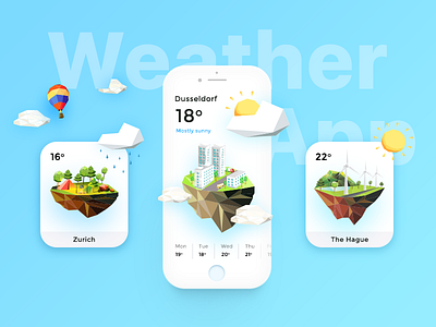 Weather App Daily UI