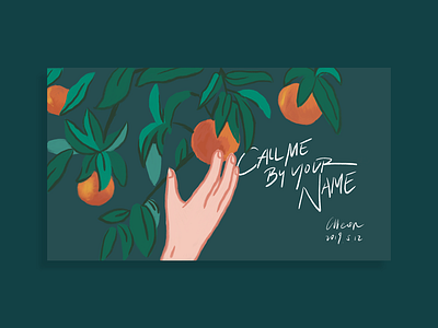 CALL ME BY YOUR NAME film illustration movie procreate