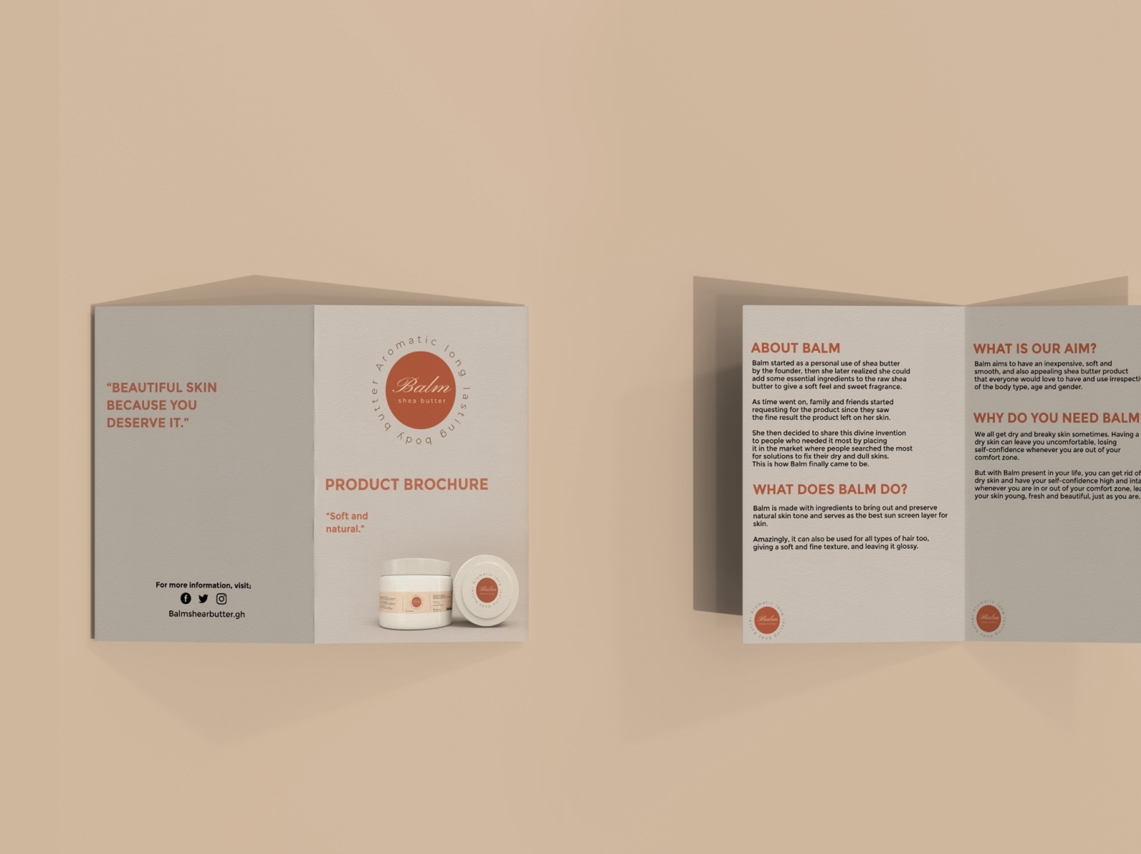 BROCHURE CARDS by Hilda Wegyah ansah on Dribbble