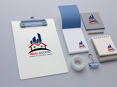 creative real estate logo design home house logo