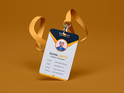 Business ID Card Design Template