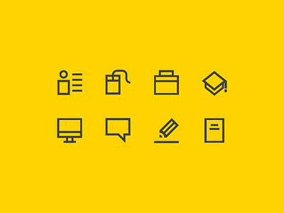 CV/Resume Icon Pack