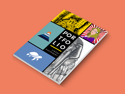 Portfolio cover design 2016/2017 cover cover design editorial editorial design graphic designer portfolio logo minimal minimalist portfolio pyramid spawn stargate
