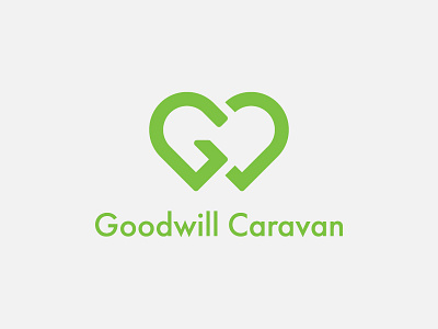 GoodWill Caravan Logo branding design logo