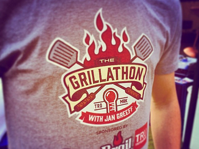 The Grillathon. Boom. bbq gin font grillathon guinness jan greeff longest marathon new world record
