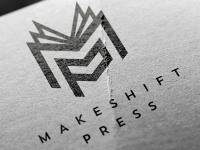 Makeshift Press book books logo makeshift mp paper press printed publisher