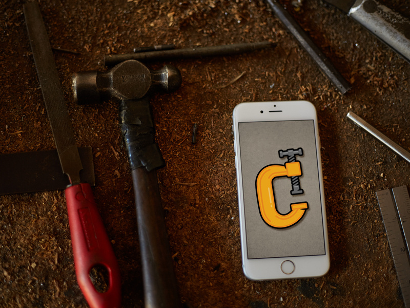 Construct Supply Co. construct construct supply co. construction mockup psd smart object workshop photography