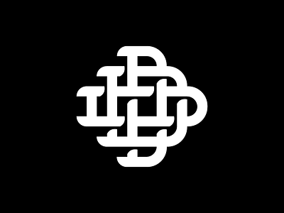Triple "D" Monogram ddd landscaping logo monogram shadow tshirt up and over