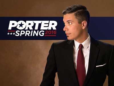 Porter for President! berro fun logo political porter president satire