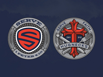 Serve Challenge Coin - Limited Edition