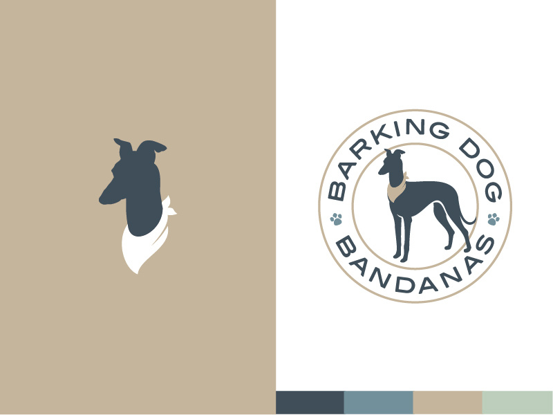 barking dog bandanas