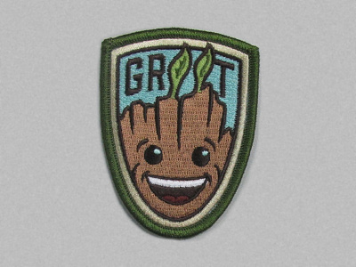 Groot Patch for fun is here! badge fun groot illustration patch