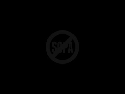 No Sopa blackout sopa