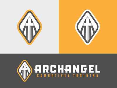 ArchAngel Combatives® Training a angel archangel branding combative defense logo military self defense sword tactical tactics