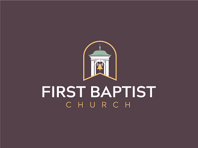 First Baptist Church of Columbus GA - Rebrand baptist bell bell tower brand branding church branding church logo logo
