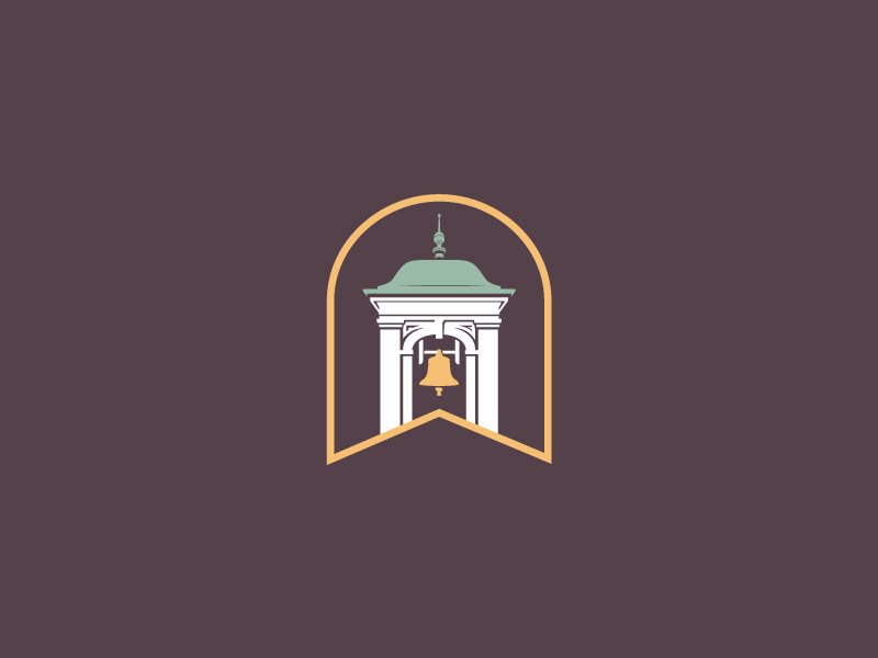 First Baptist Church - Secondary baptist bell tower bell logo church logo church branding branding brand