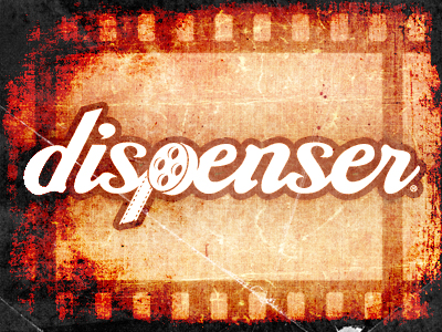 "Dispensing" a New Logo blog dispenser film lettering logo movie type typography