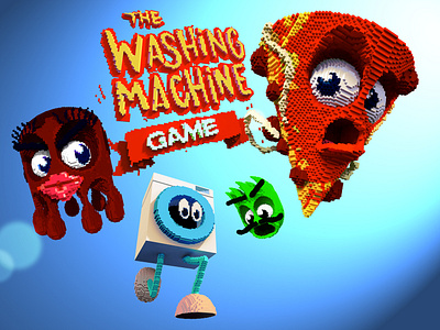 The Washing Machine - Game Elements animation augmentedreality design kinect ui unity vox