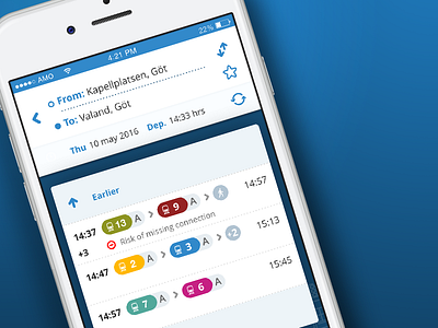Tram Search app design ios sketch transport ui user interface ux
