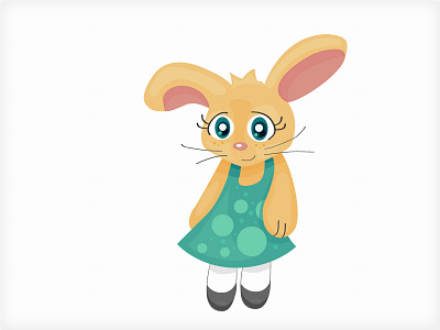 Bunny bunny illustration vector
