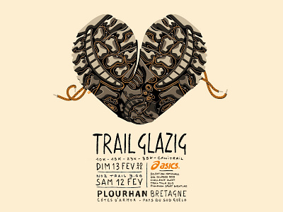 Trail affiche illustration poster