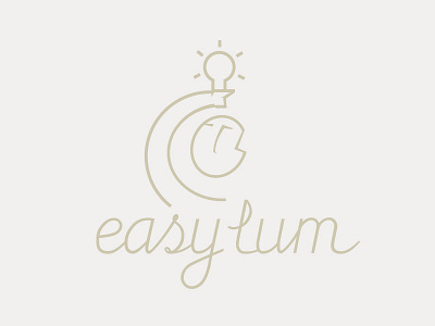 Easylum brand identity logo