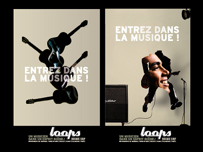 Loops advertising advertising brand communication concept indentity music musique photo