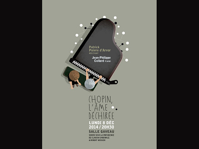 Chopin Event concert event piano poster