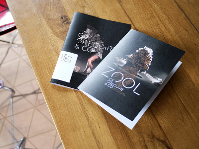 Zool black brochure danse edition fedrigoni photography