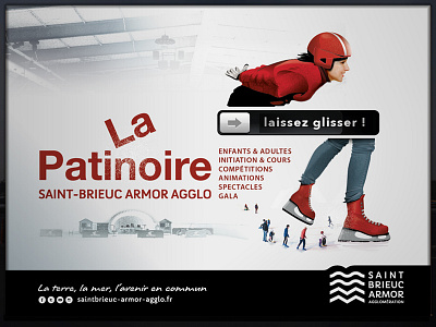 Patinoire ice rink ice rink skate vector