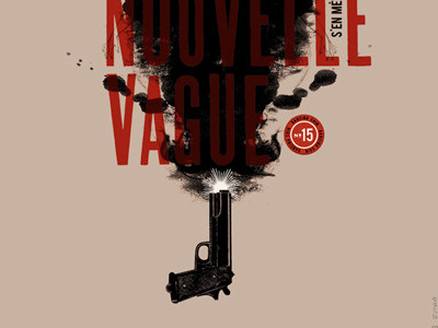 Nouvelle Vague + Sheriff poster poster screenprint