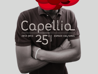 Capellia poster identity music poster season theatre