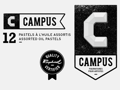 Campus artist brand brand letter logotype