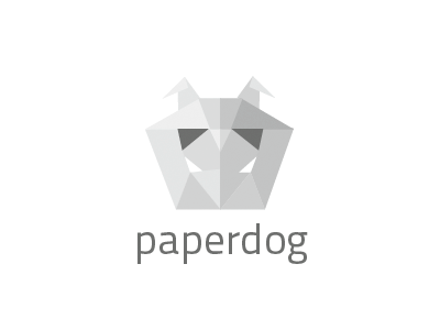 Paperdog identity logo