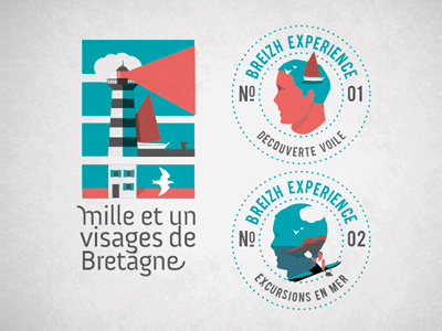 Breizh concept identity logo