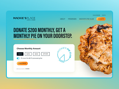 Mackie's Place Website branding design ui uiux web design youth youth social house